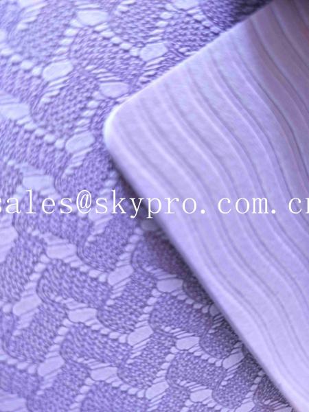 PVC Yoga Mat Skid Proof Exercise Mat EVA Foam Sheet Wavybone Traction Surface