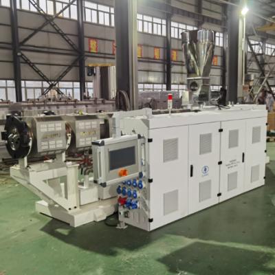 Shenzhen HYPET PS65/75/90/110/112/125/130/150/160 Parallel Twin Screw Plastic Extruders