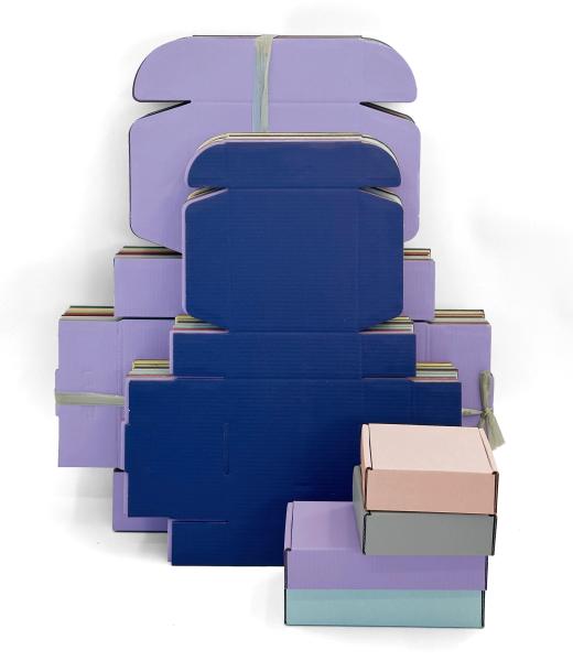 Custom Rigid Colorful Corrugated Mailer Boxes Luxury Packaging For Jewelry Lingerie Fashion E Commerce