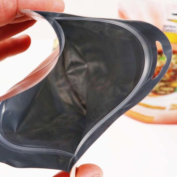 Custom Printed Stand UP Pouch Resealable High Barrier Pouches With Zipper Hang