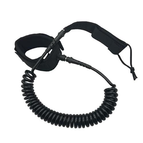 Universal Kayak Coiled SUP Paddle Foot Leash 10'' Length Coiled Leg Rope