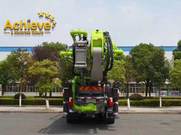 Used ZOOMLION 67m Truck Mounted Concrete Pump 67X-7RZ For Sell Unit