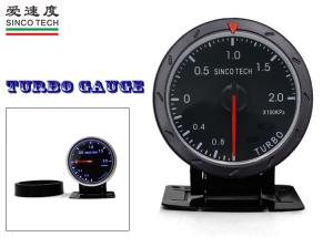 Colorful Turbo Boost Gauge Circle Type Universal Turbo Sensor For Cars