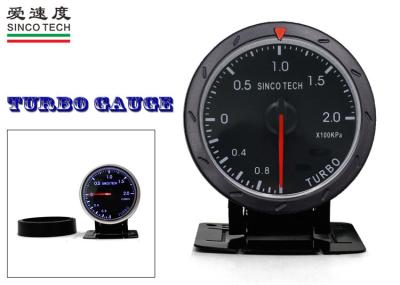 Tipo colorido sensor universal do círculo do calibre do Turbo Boost do turbocompressor para carros