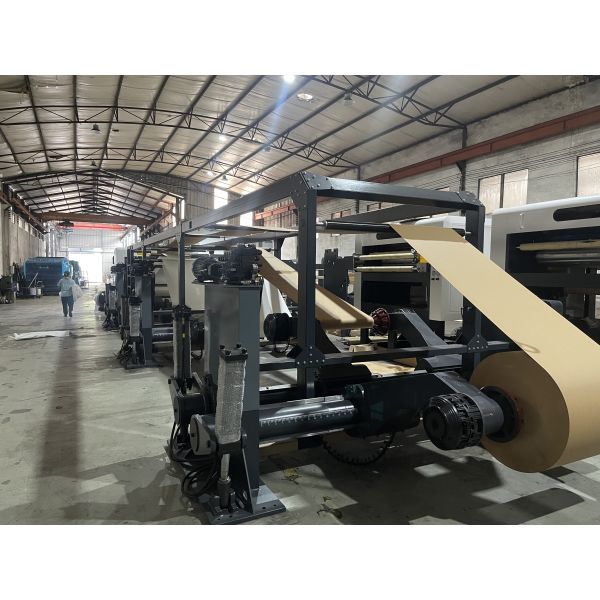 JIGUO ZWC-1400-6 Paper Sheeter Cutter Machine, Reference weight of cutting paper:50-500g/m2,Max.Diameter of paper:1650mm(65〃)Max,Maximum cutting speed:300cuts/min