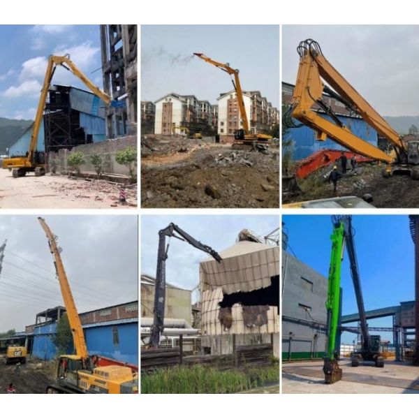 Long Reach Demolition Excavator Demolition Work Excavators