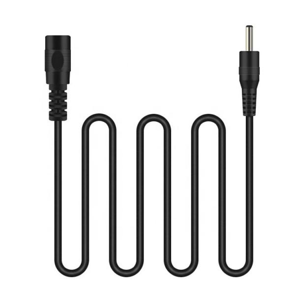 Male to Female 3.5 1.35mm DC Power Extension Cable for  CCTV Camera Power Bank