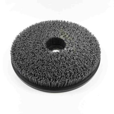 Abrasive Nylon Sanding Wheel Disc Brush For Industrial Aluminum Profile Polishing