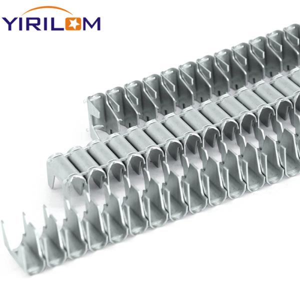 Iron Mattress Clip 17-22mm Crown 6000pcs/cnt Galvanized Zinc