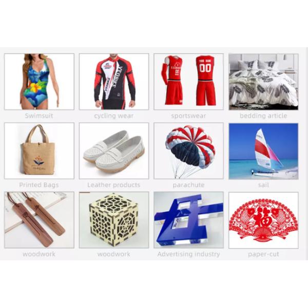 Отрезок 1610 ткани автомата для резки гравировки лазера CNC кожаный с автоматической питаясь системой двойные головы