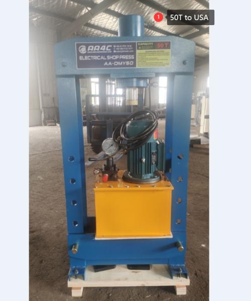 50t 100t 150t 200t 250t 300t Prensa Hidráulica Eléctrica para Serviço Pesado Prensa Hidráulica H Frame