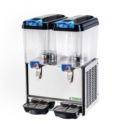 9.5 Gallon Fruit Juice Dispenser 110V 36L 2 Tanks SS R304