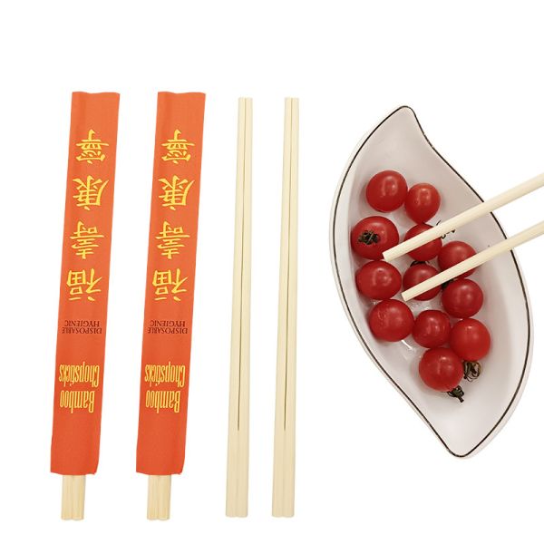210mm Japanese Food Bamboo Chopsticks Disposable Bamboo Sushi Tensoge Chopsticks Eco-Friendly and 100%Natural Color