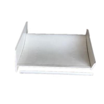 23.75 Largura Universal 36 polegadas de pintura branca Sprint Car Nasse Wing para a experiência de corrida definitiva