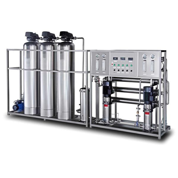 380V Stainless Steel Reverse Osmosis Water Treatment Systems Machinery 600kgs