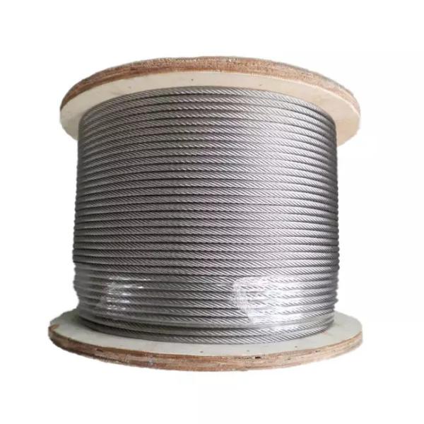 O aço galvanizado aumenta cabo Irwc 6 x corda de fio 19 de aço