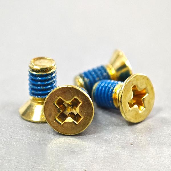 Cabeza contrafundida Phillips de latón tornillos especiales acabado sencillo y duradero