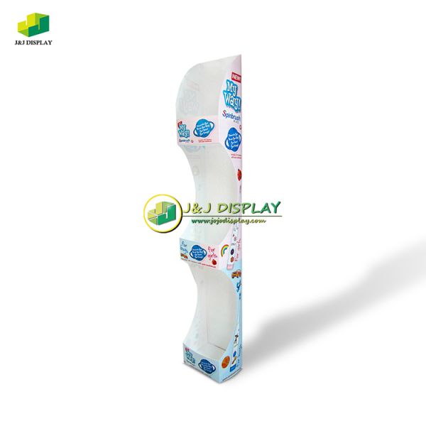 Modern Custom Free Standing Display Rack Hangsell Foldable for Brush