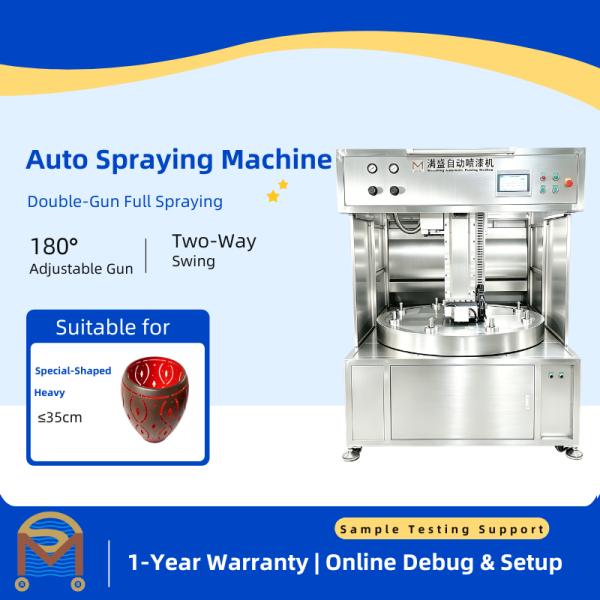 Metal Hardware Spray Painting Machine, Automatic Coating Equipment for Metal Surface Treatment