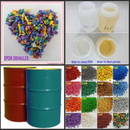 Hardness 60 - Hardness 70 EPDM Binder 1.0g/cm3 Polyurethane Binder For Rubber