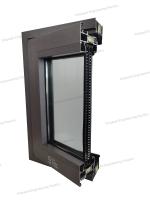 El diseño más reciente del sistema de aluminio del puente roto de la ventana de aislamiento térmico del perfil de extrusión