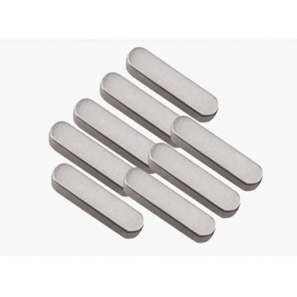 Round End Key Included ANSI/ASME Standard Stainless Steel 304 316 Flat Keys for Heavy Duty and Secure Power Transmission