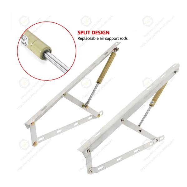 Hydraulic for Air Lift Bed Mechanism Furniture Hardware with Hinge Spring for Bed Lifting