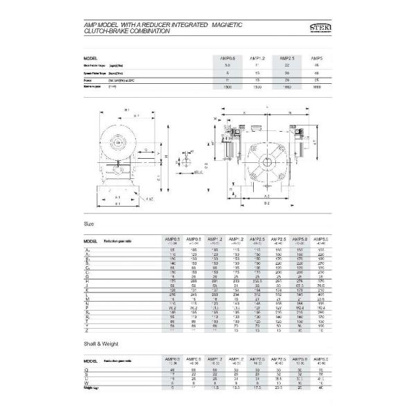 Professional Clutch and Brakes Group for Manufacturing Plant Applications