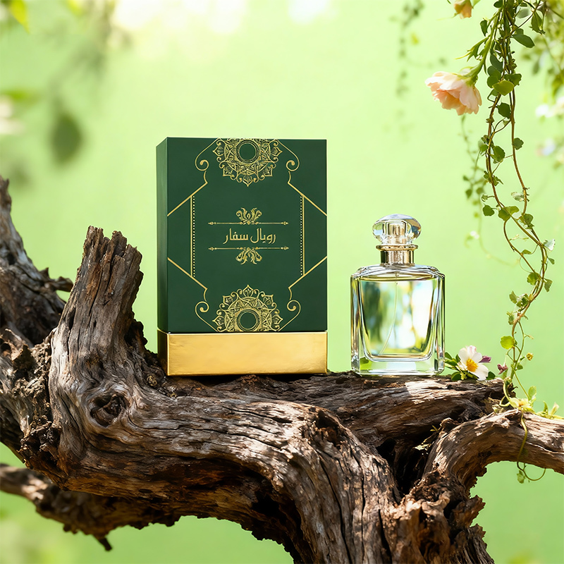 Custom Luxury Middle Eastern Perfume Boxes, Rigid Arabic Fragrance Gift Packaging Box