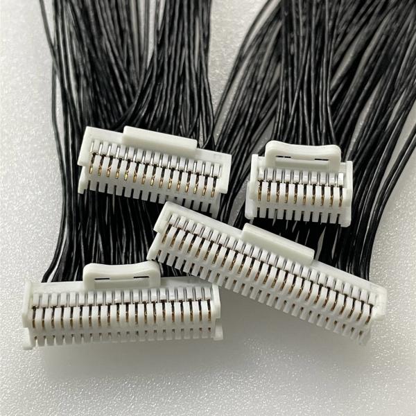 Custom 30 Pin Lvds Cable Assembly DF50S-30DS-1C HRS Connector 1.0mm