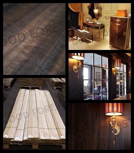 Естественная древесина эвкалипта лощит популярную вертикальную переклейку облицовки зерна