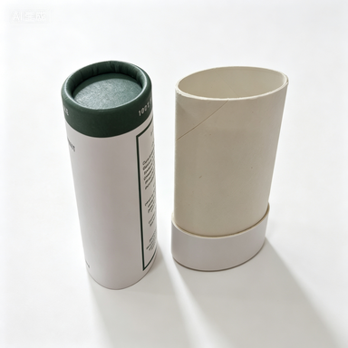Recyclable And Sustainable Paper Tube Box Ellipse For Various Packaging