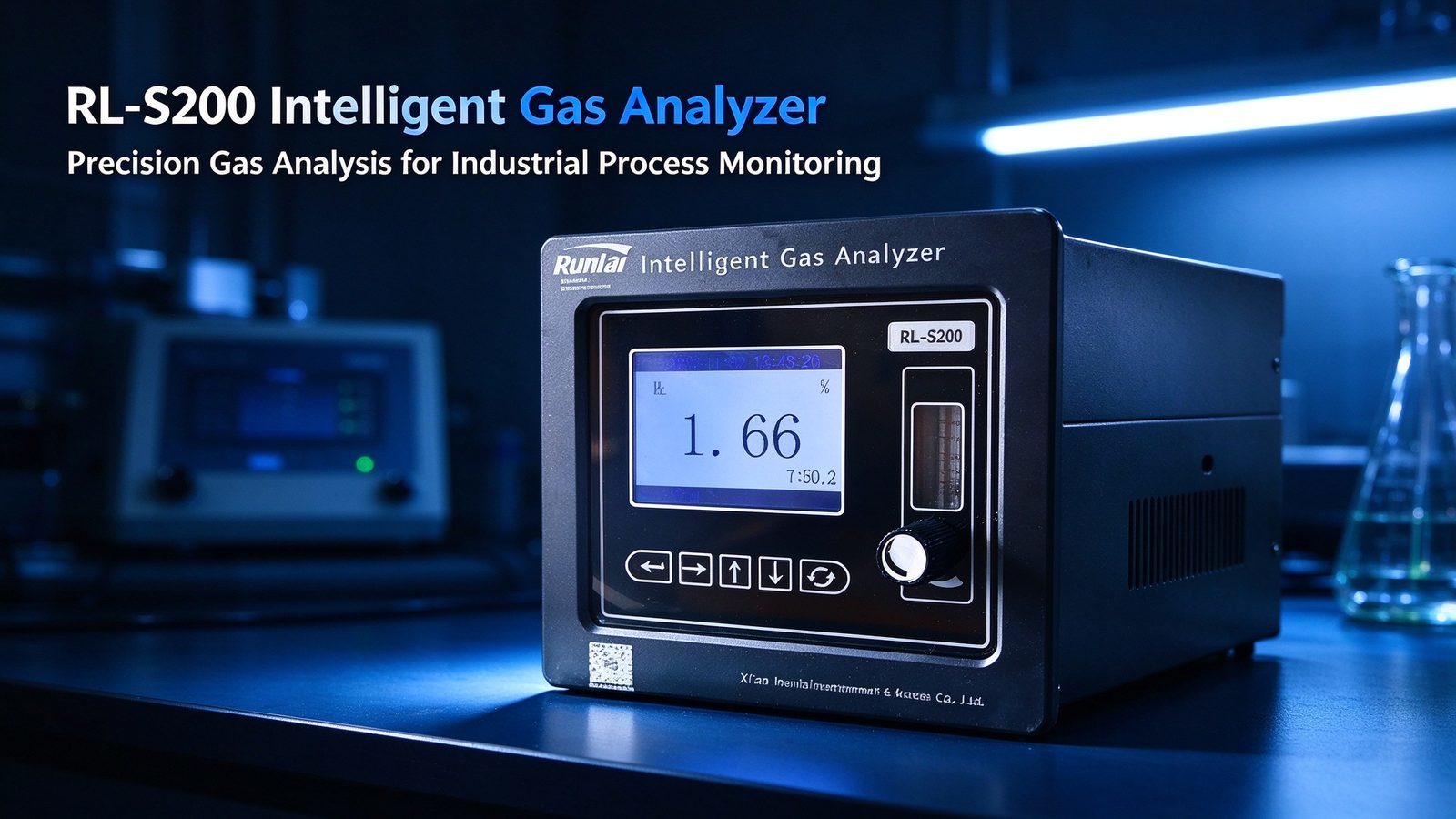 High Accuracy Hydrogen Gas Analyzer Digital H2 Gas Detector Fast Response