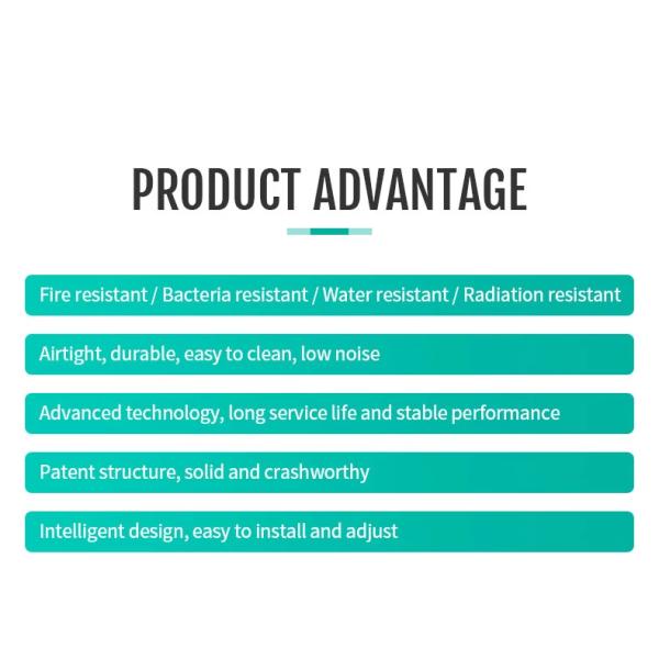 Wear Resistant Electrostatic Pharmaceutical Clean Room Door