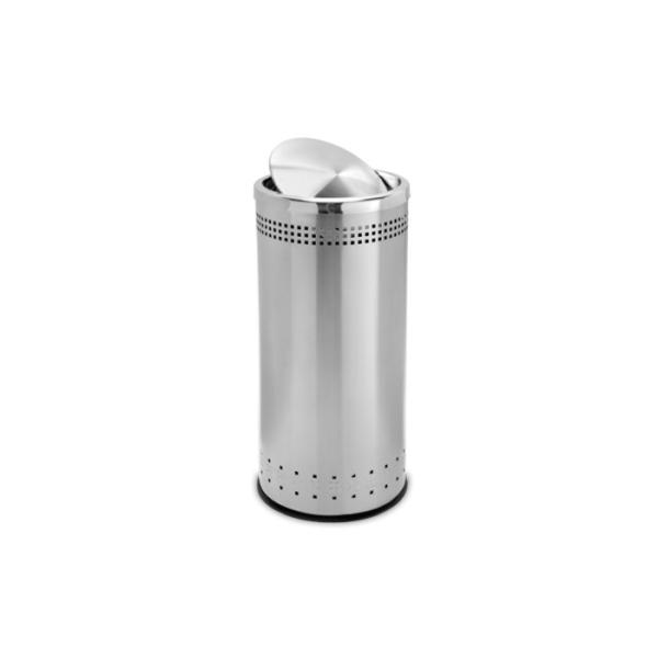 201 / 304 / 316 Stainless Steel Garbage Can , Stainless Steel Waste Bin