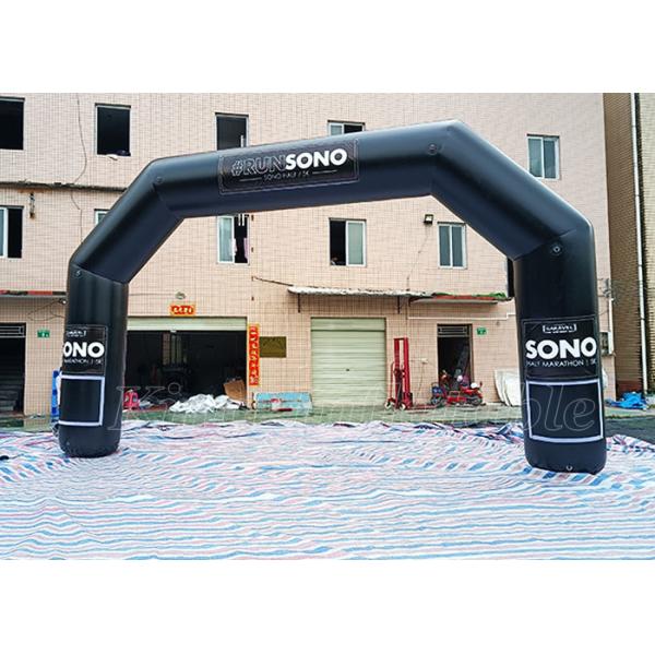 Раздувная напечатанная таможня PVC сводов рекламирующ арку входа гонки события раздувную