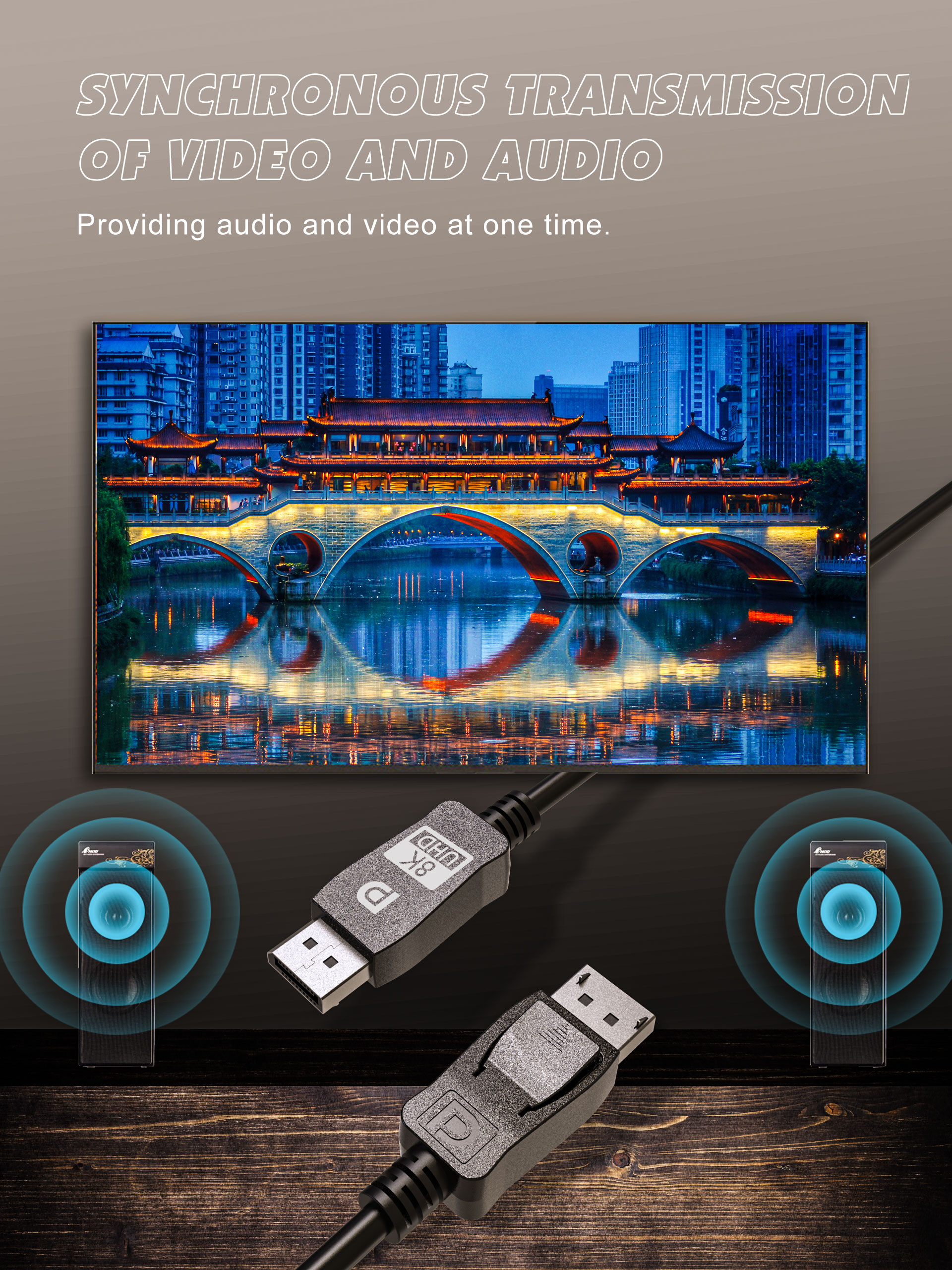 6 футов Dp к поддержке монитора Displayport Hdmi 4k 60hz кабеля Dp