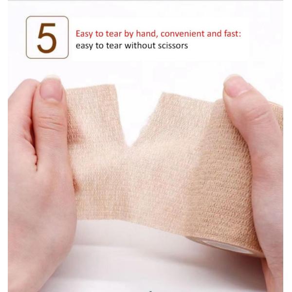 Self Adhesive Tape Protective Bandage ISO 9001 for Safety Standard Sale