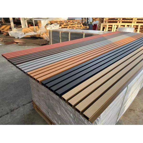 Внешняя облицовка звукоизоляционная наружная пластиковая композитная садовая водонепроницаемая наружная канавчатая деревянная облицовка