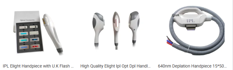 DPL OPT Skin Rejuvenation Wrinkle Removal IPL Permanent Hair Removal Handle