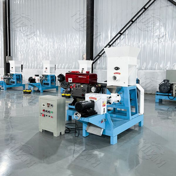 40-450kg/h small Home-use diesel Floating Fish Feed Extruder Fish Feed Machine Extruder Floating Fish Feed Pellet Press Machine