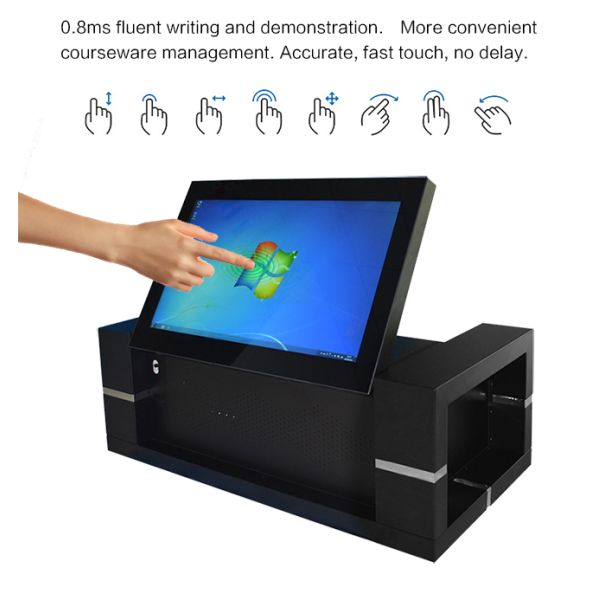 43 inch 450 cd/m2 Brightness Smart Touch Screen Table TFT LCD Interactive Multi Touch Screen Table