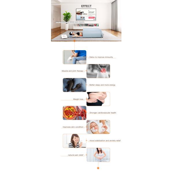 Уменьшающий вес германий камень портативная сауна купол Дальний инфракрасный OEM