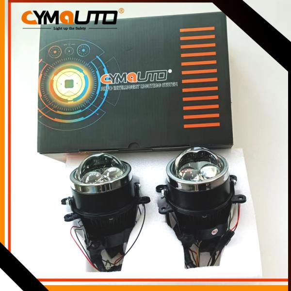 Aluminum Laser LED Fog Lens 6000K 12V Car Driving Headlights Waterproof 50w