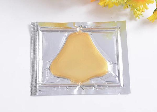 24k Gold Collagen Nose Mask / Collagen Sheet Mask Private Label For Sleeping Mask