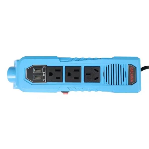 Car Usb Port 12V Charger Bus For Phone Charger Dc 12V To Ac 240V Car Power Inverter 200W Convert Car Battery Charger