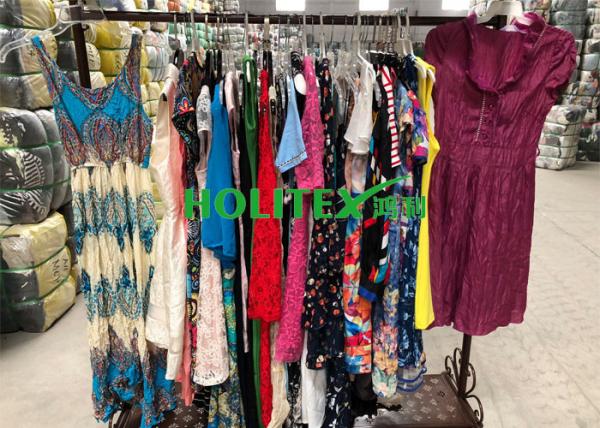 Top grade used women's clothing , ladies cotton dresses , second hand clothes for Southeast Asia