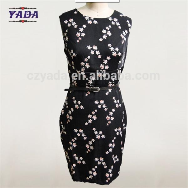 Дамы, цветочный принт, новый стиль, элегантный, неформальный, стройный, сексуальный, зрелый, одежда, одежда для женщин.