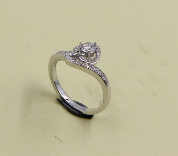 Snake Sparkling Radiant Cut Pear / Oval / Redondo / Chevron 925 Sterling Silver CZ Anéis Para Homens E Mulheres Anéis de Prata Moderna