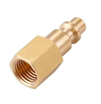 1/4" штуцер трубки NPT латунный